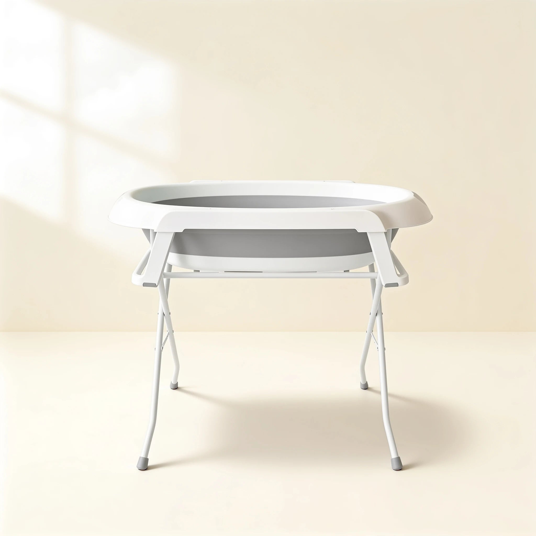 Baignoire bébé sur pied évolutive – coloris Gris