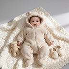 Combinaison polaire pour bebe - Beige - Cocon