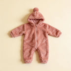 Combinaison polaire pour bebe - Rose - Flat