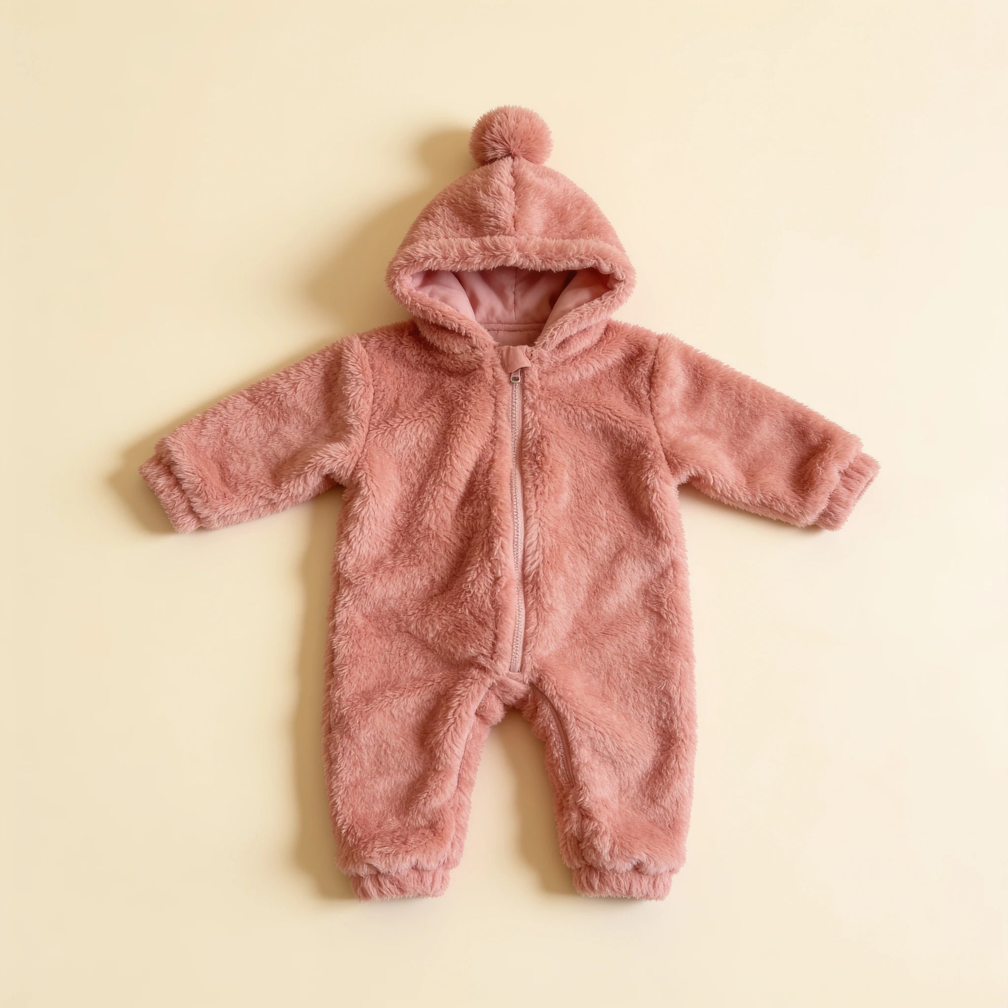 Combinaison polaire pour bebe - Rose - Flat