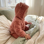 Combinaison polaire pour bebe - Rose - Porté
