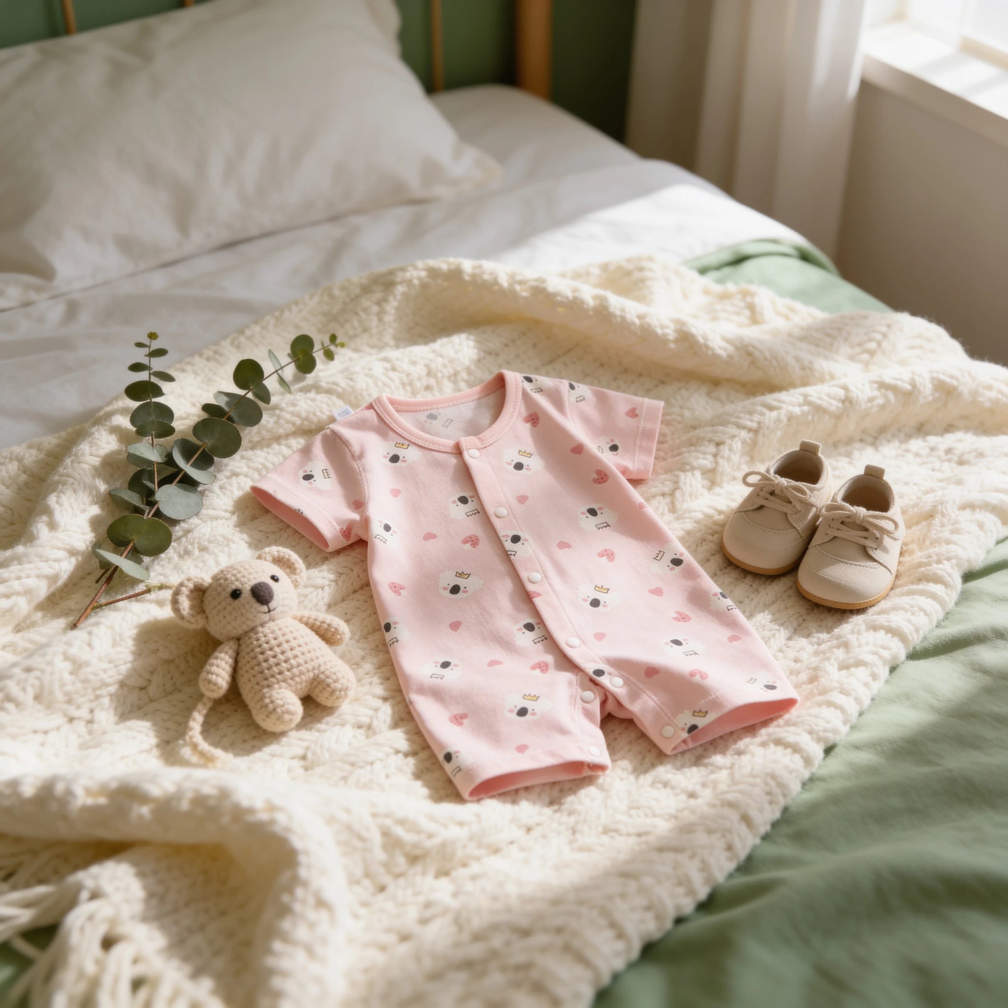 Combinaison Pyjama Bebe Animaux Terrestres - Koalas - Cocon