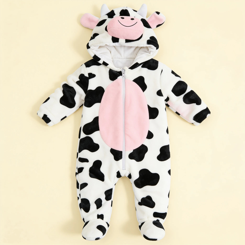 Combinaison Deguisement Bebe Herbivores - Vache - Flat