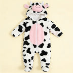 Combinaison Deguisement Bebe Herbivores - Vache - Flat