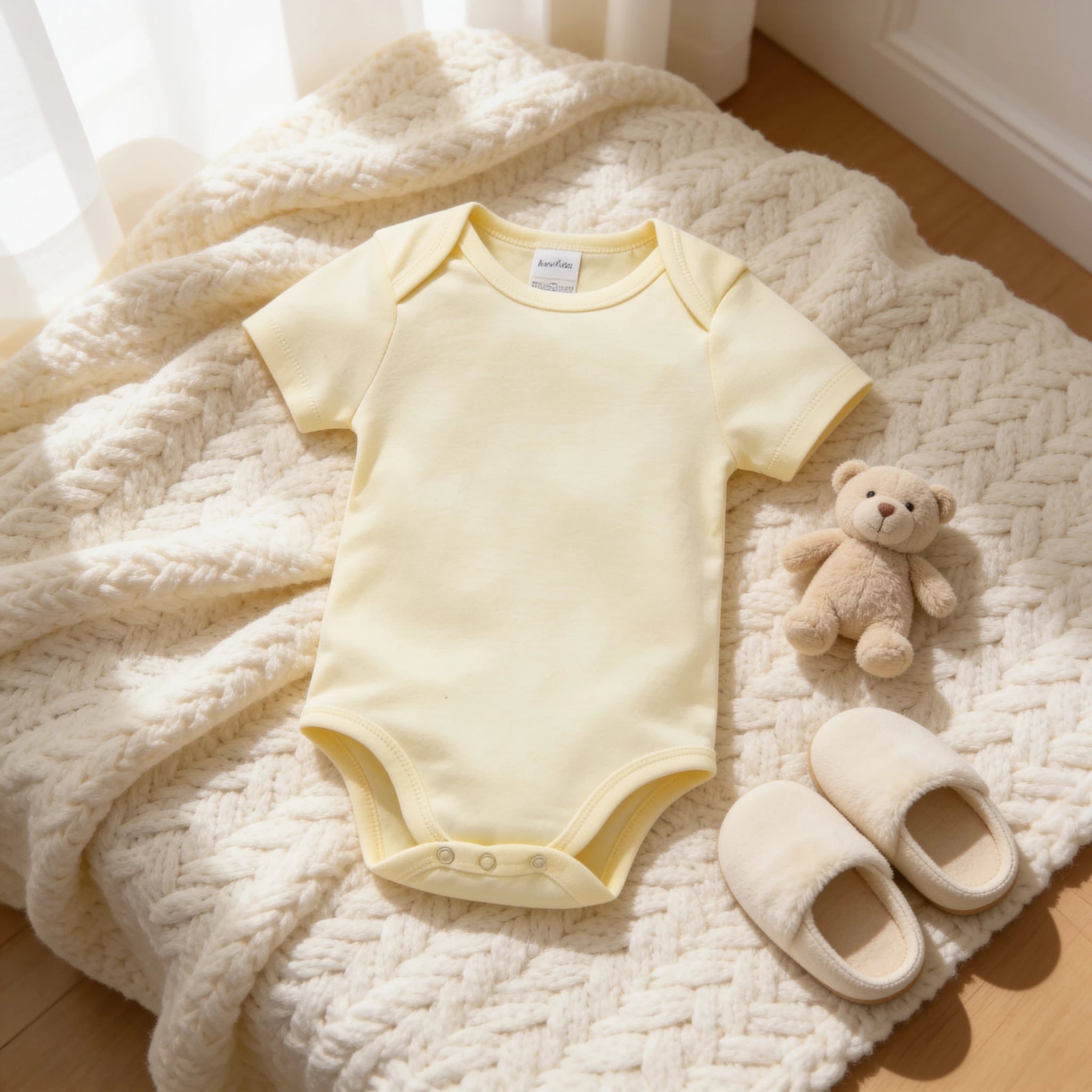 Combinaison Bebe Jaune x3 - x3 - Cocon