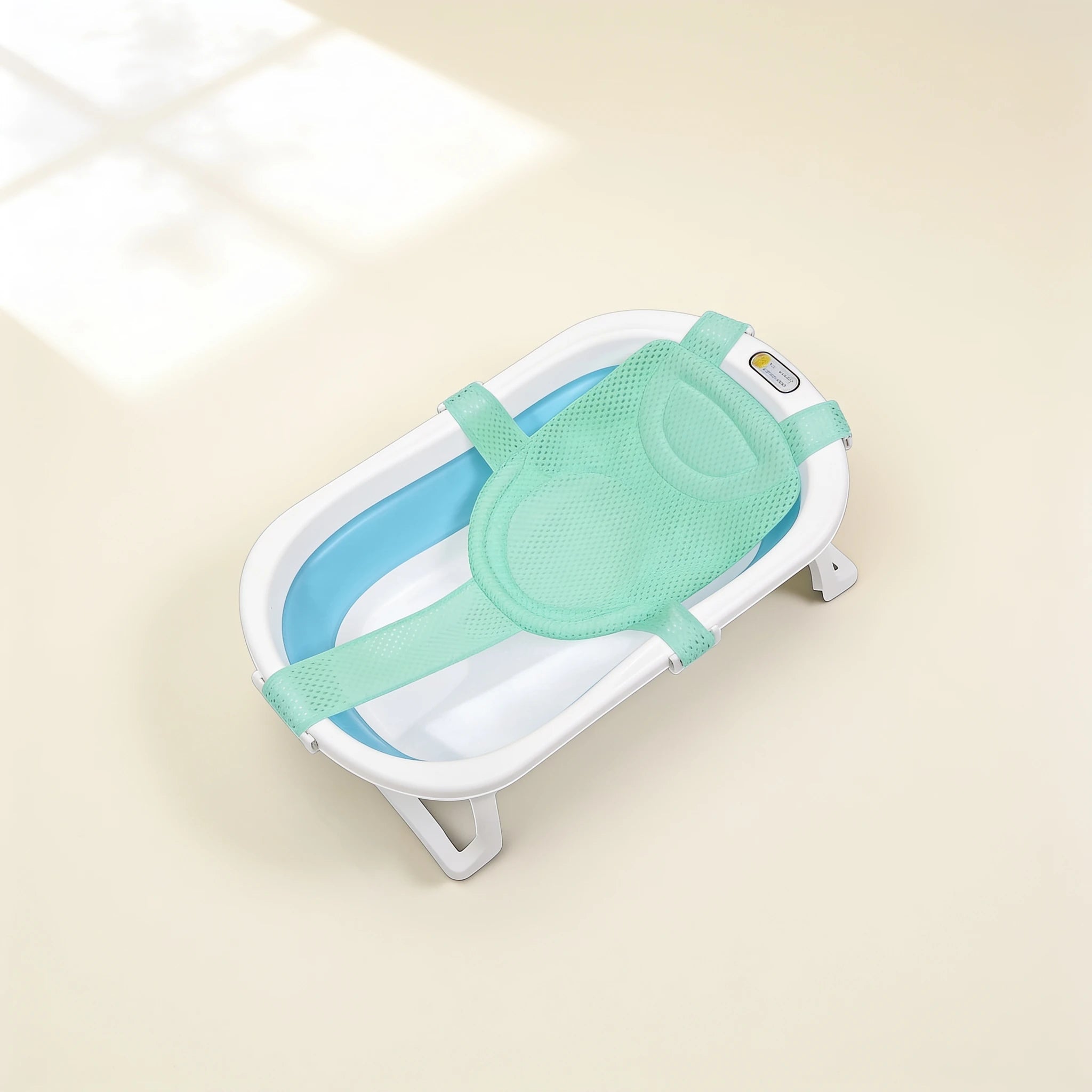 Matelas de baignoire bébé moelleux Nuage – coloris Vert