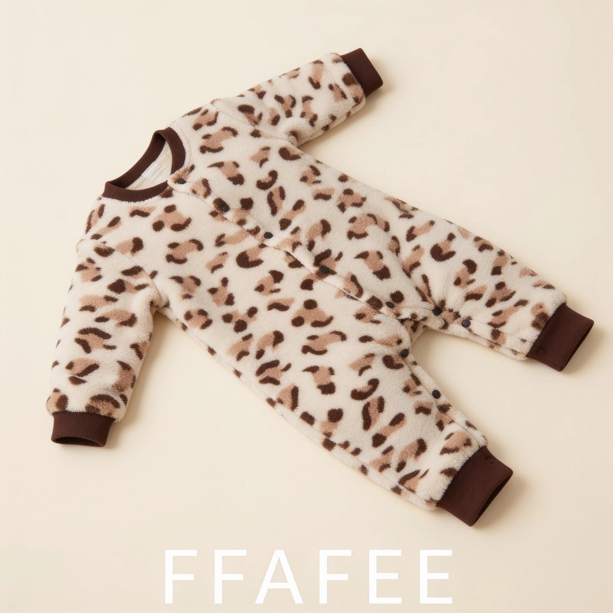 Combinaison Moumoute Bebe Animaux - Léopard - Flat