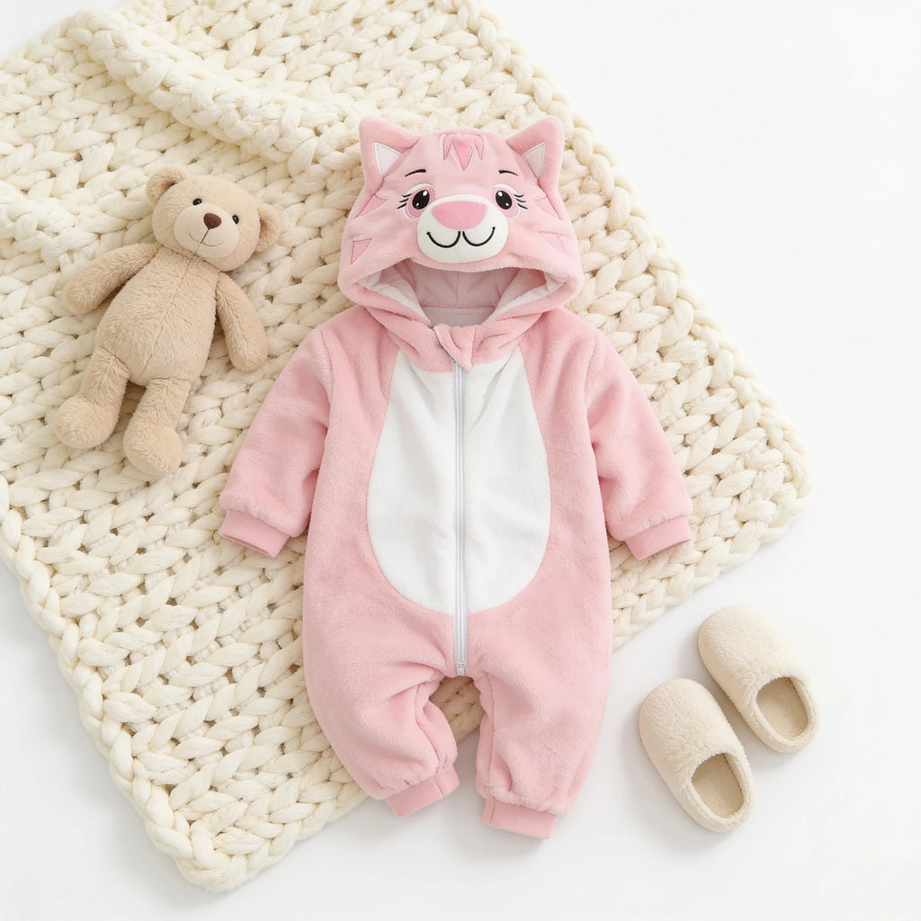 Combinaison Deguisement Bebe Carnivores - Chat - Cocon