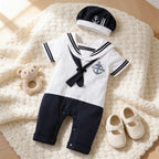 Combinaison Marin Bebe - Blanc - Cocon