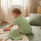 Combinaison Anti UV Bébé Garçon - Vert - Porté
