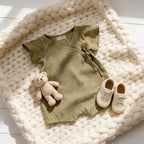 Combinaison Lin Bebe - Vert - Cocon