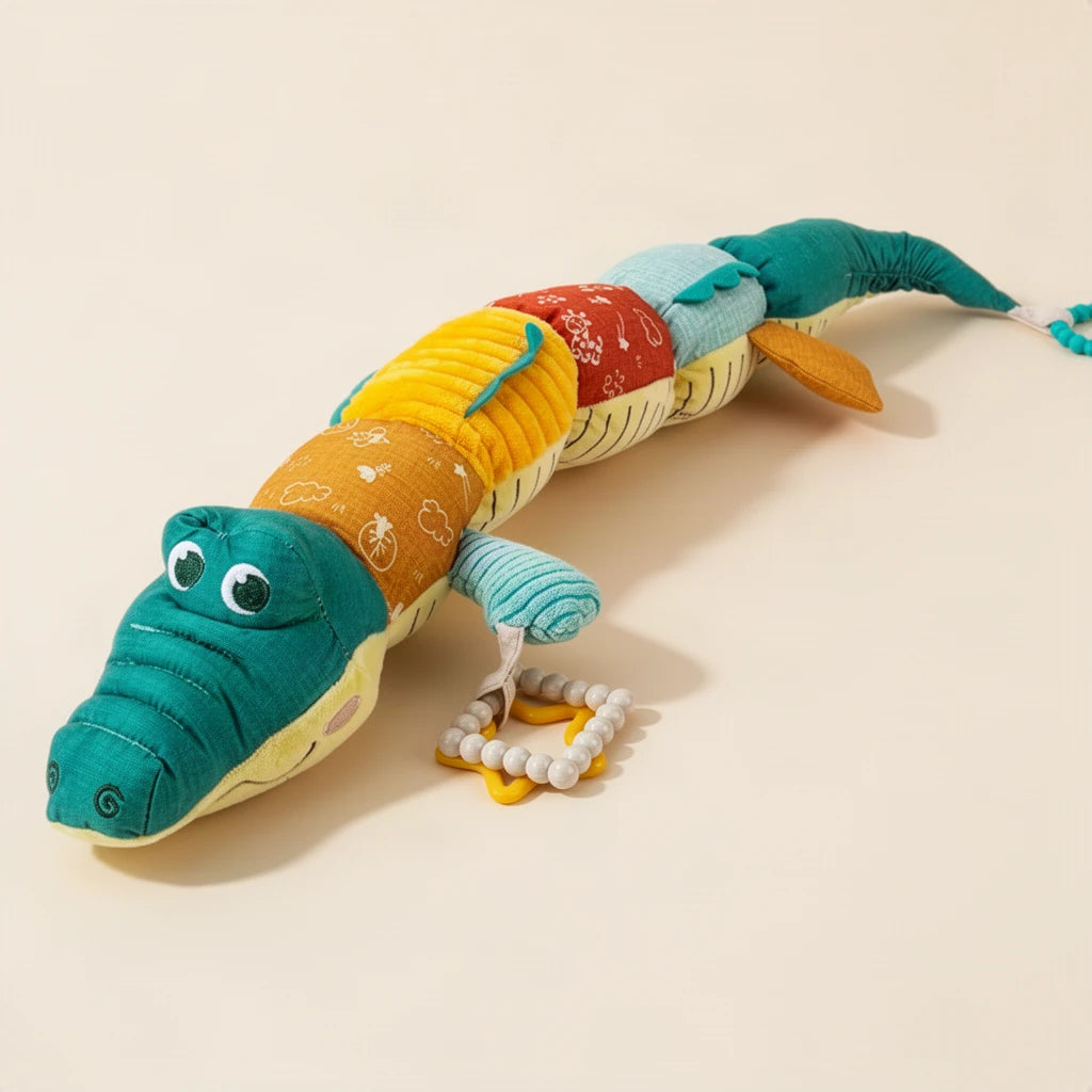 Animal Musical Montessori : modèle crocodile sur fond clair
