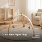 Arche d'Éveil en Dôme - Espace dans une chambre de bébé claire