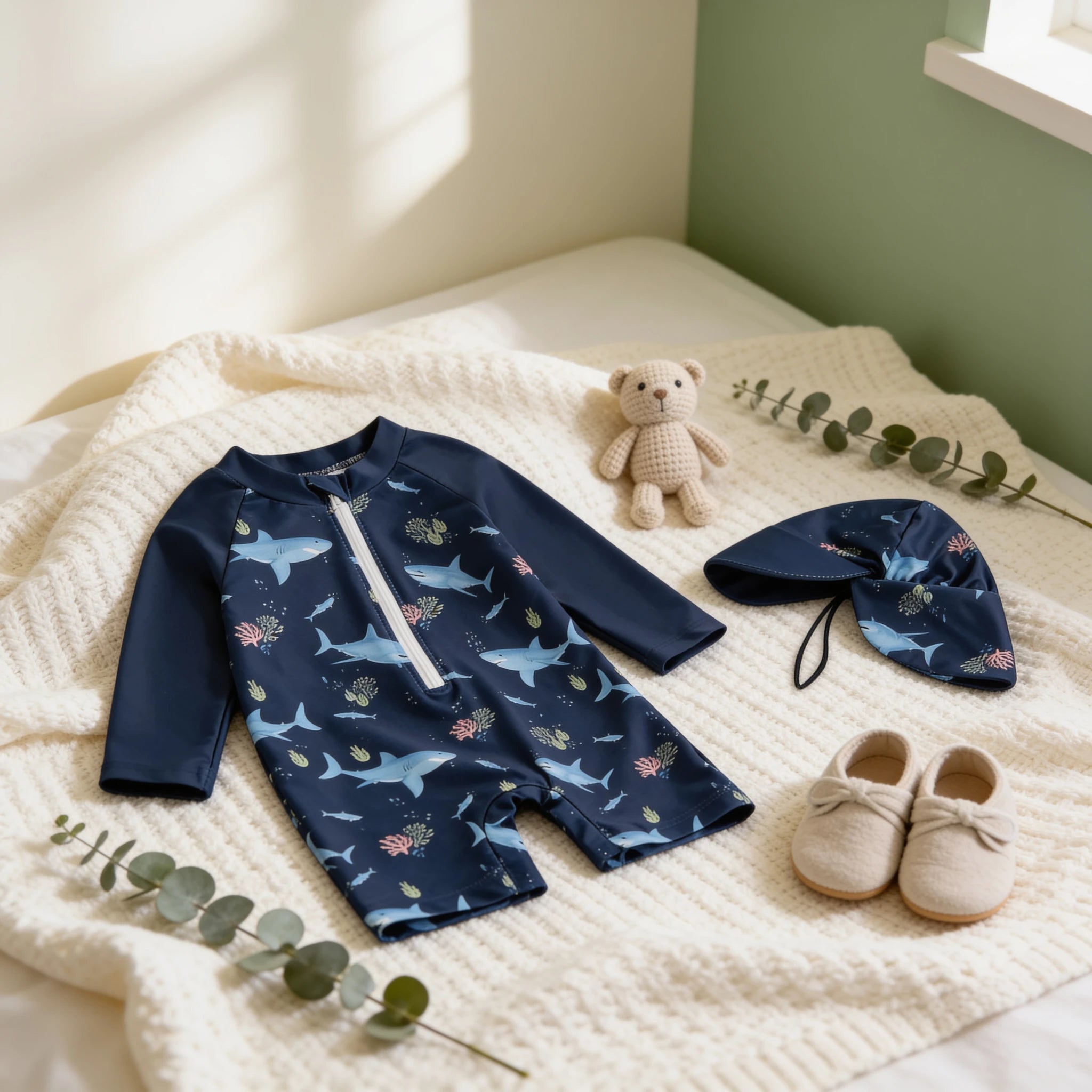 Combinaison Bebe Requin - produit - Cocon