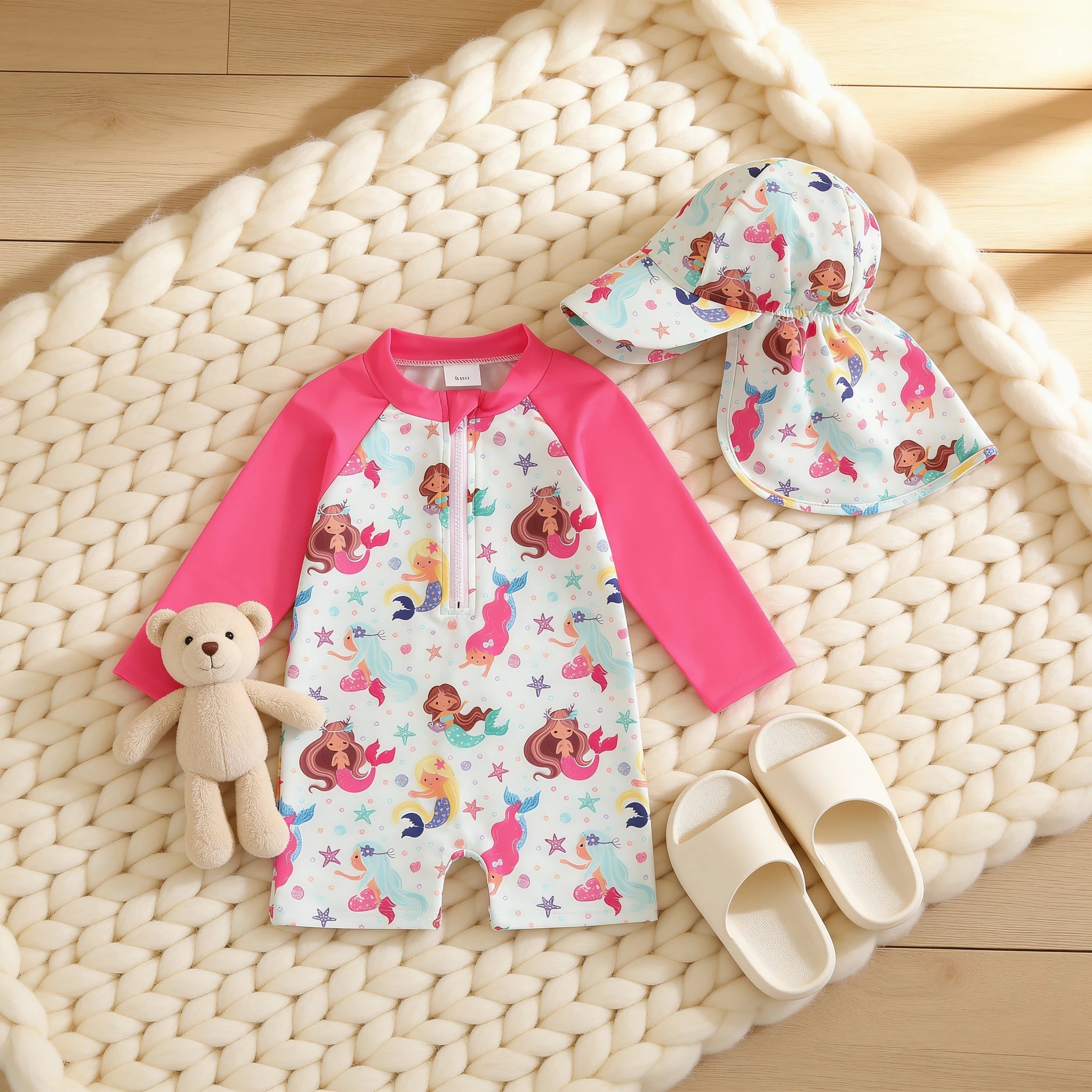 Combinaison Bebe Sirène - Blanche - Cocon