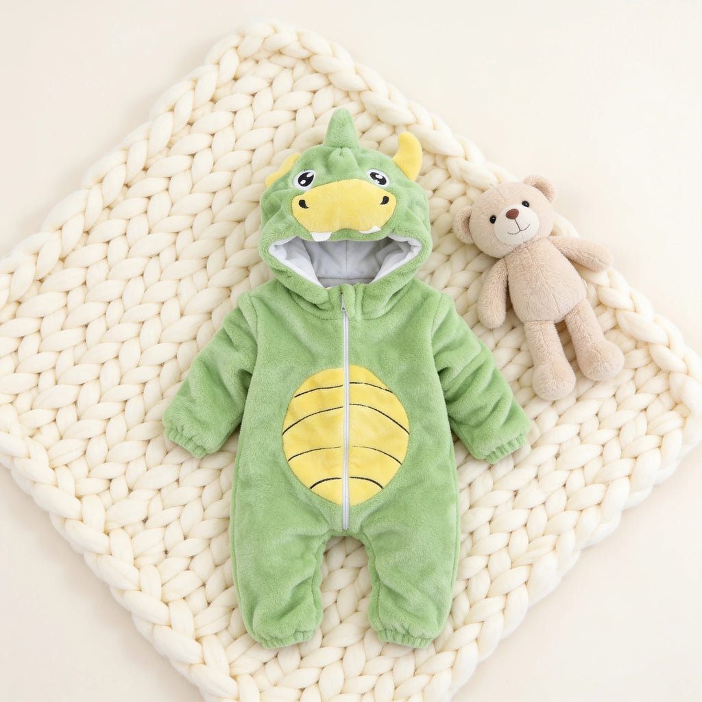 Combinaison Deguisement Bebe Dinosaure - Dinosaure à Cornes - Cocon