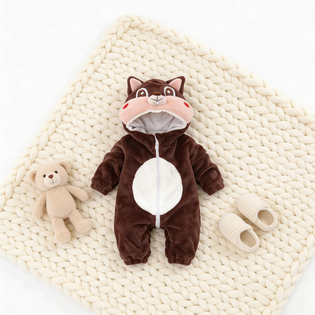 Combinaison Deguisement Bebe Rongeurs - Ecureuil - Cocon