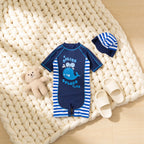 Combinaison Bebe Nageur Aqua - Baleine - Cocon