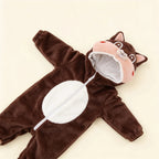 Combinaison Deguisement Bebe Rongeurs - Ecureuil - Flat