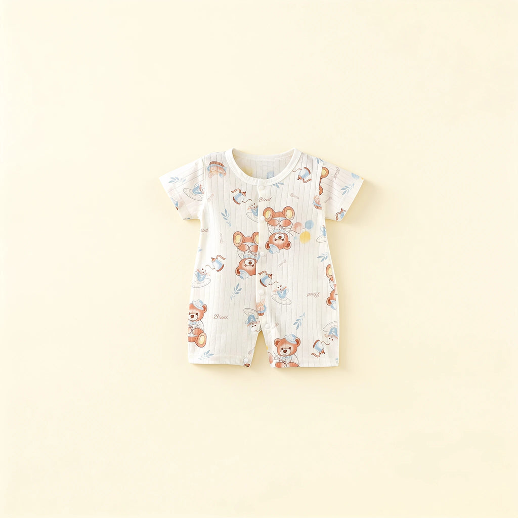 Combinaison Legere Bebe - Nounours - Flat