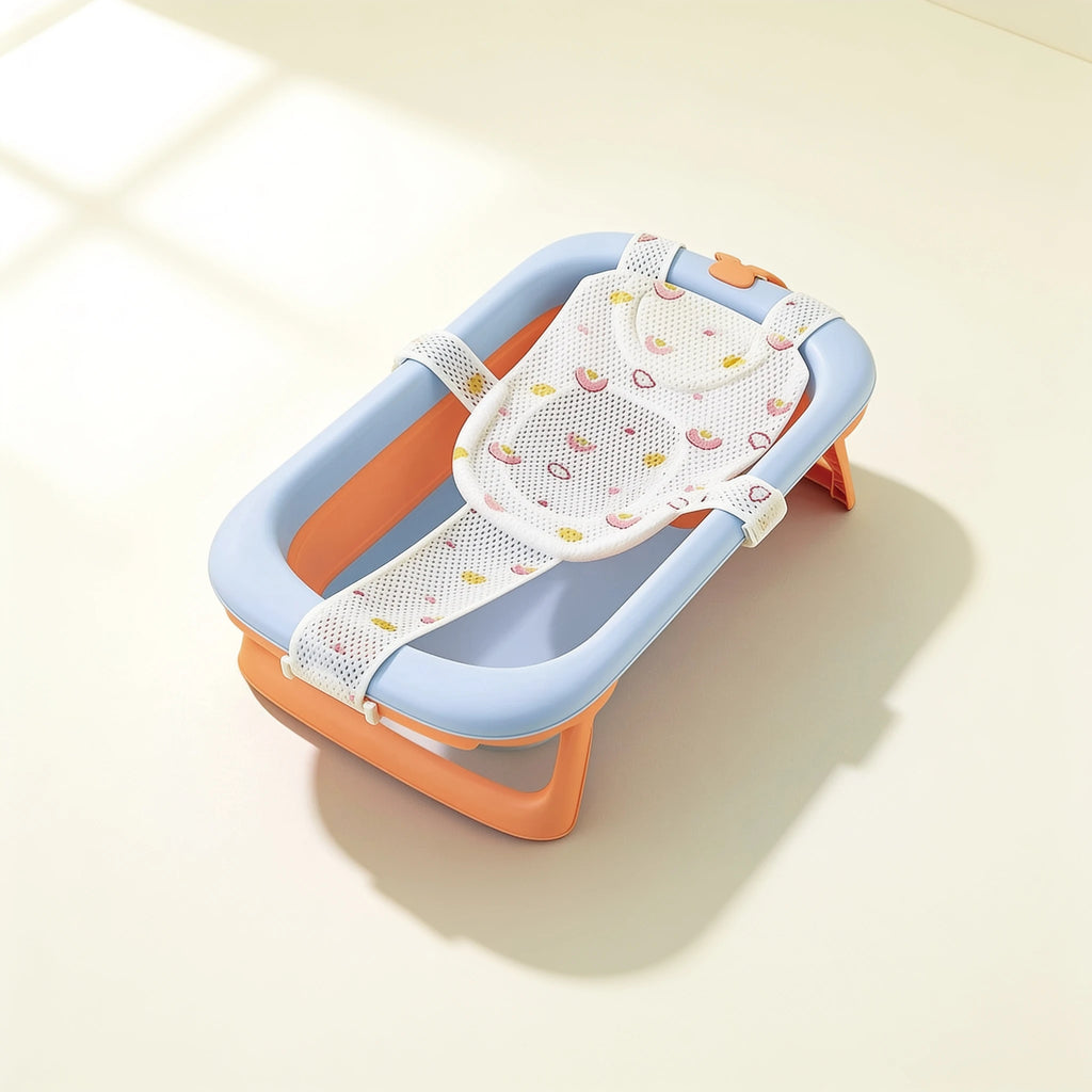 Matelas de baignoire bébé moelleux Nuage – coloris Ciel