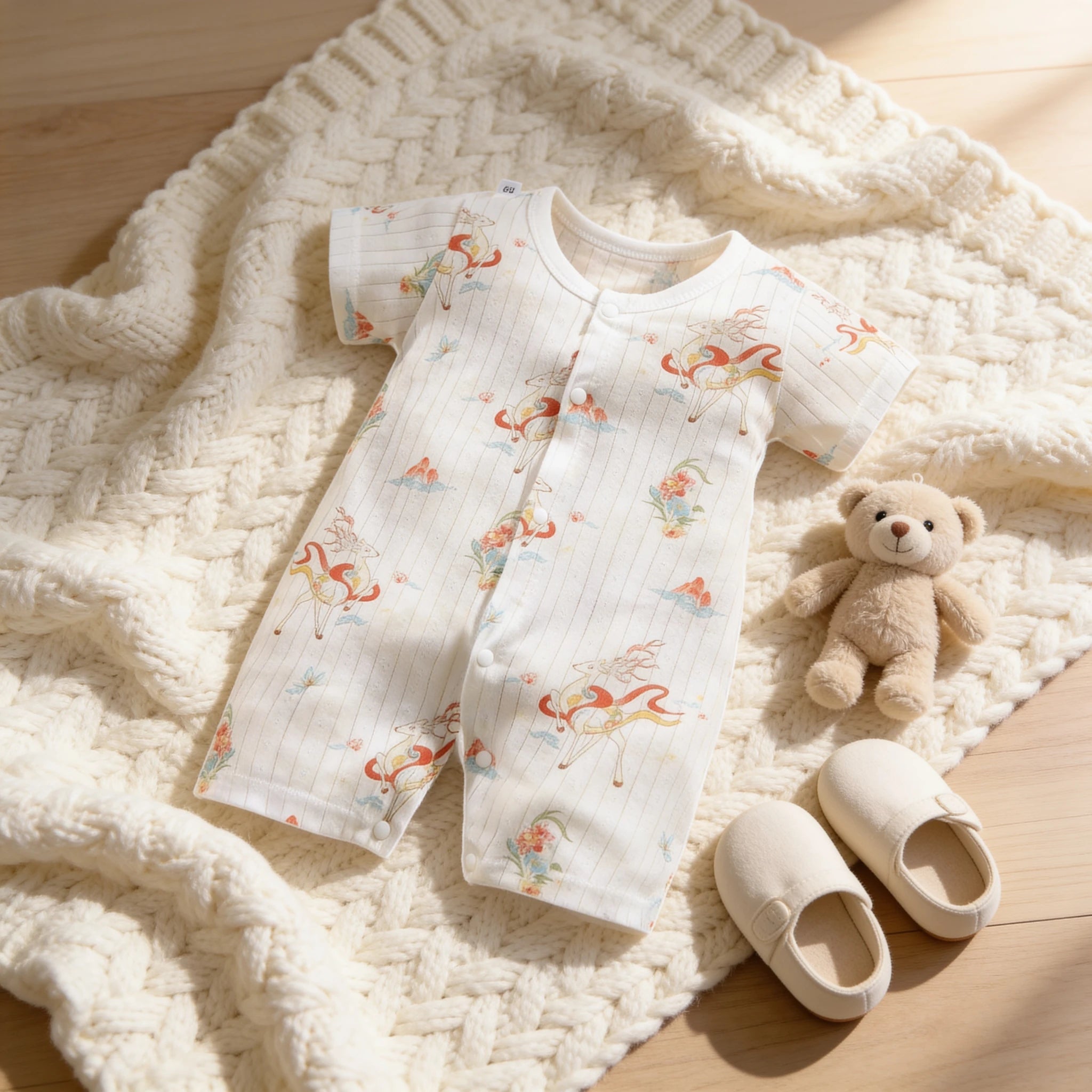 Combinaison Legere Bebe - Cerf Magique - Cocon