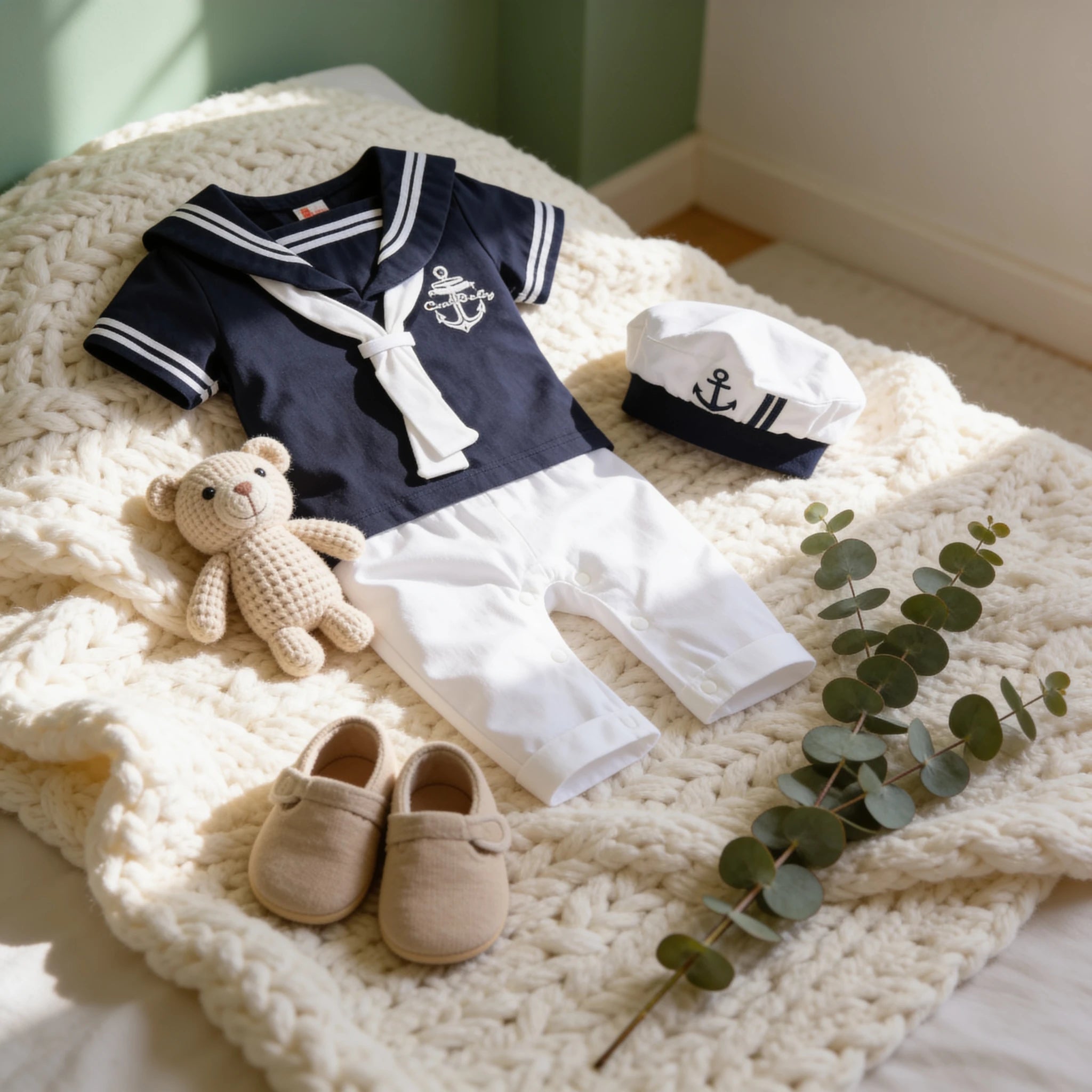 Combinaison Marin Bebe - Bleu Marine - Cocon