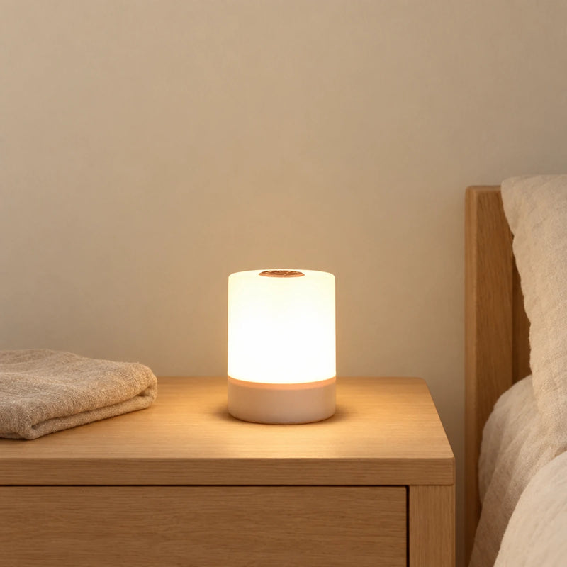 Veilleuse tactile LED rechargeable, 3 intensités