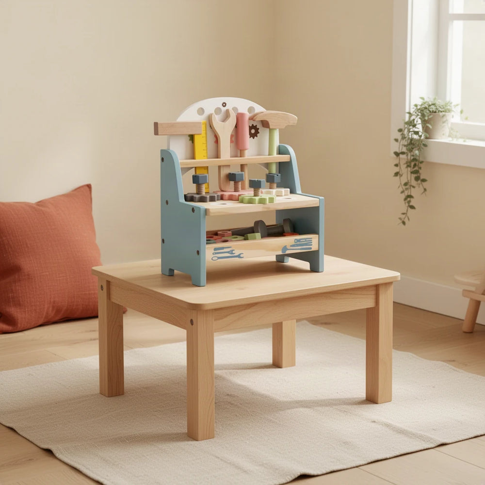 Mini Atelier Montessori dans une chambre d’enfant Montessori