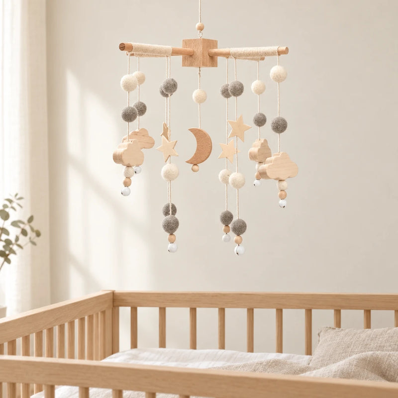 Mobile Bébé Crépuscule en bois