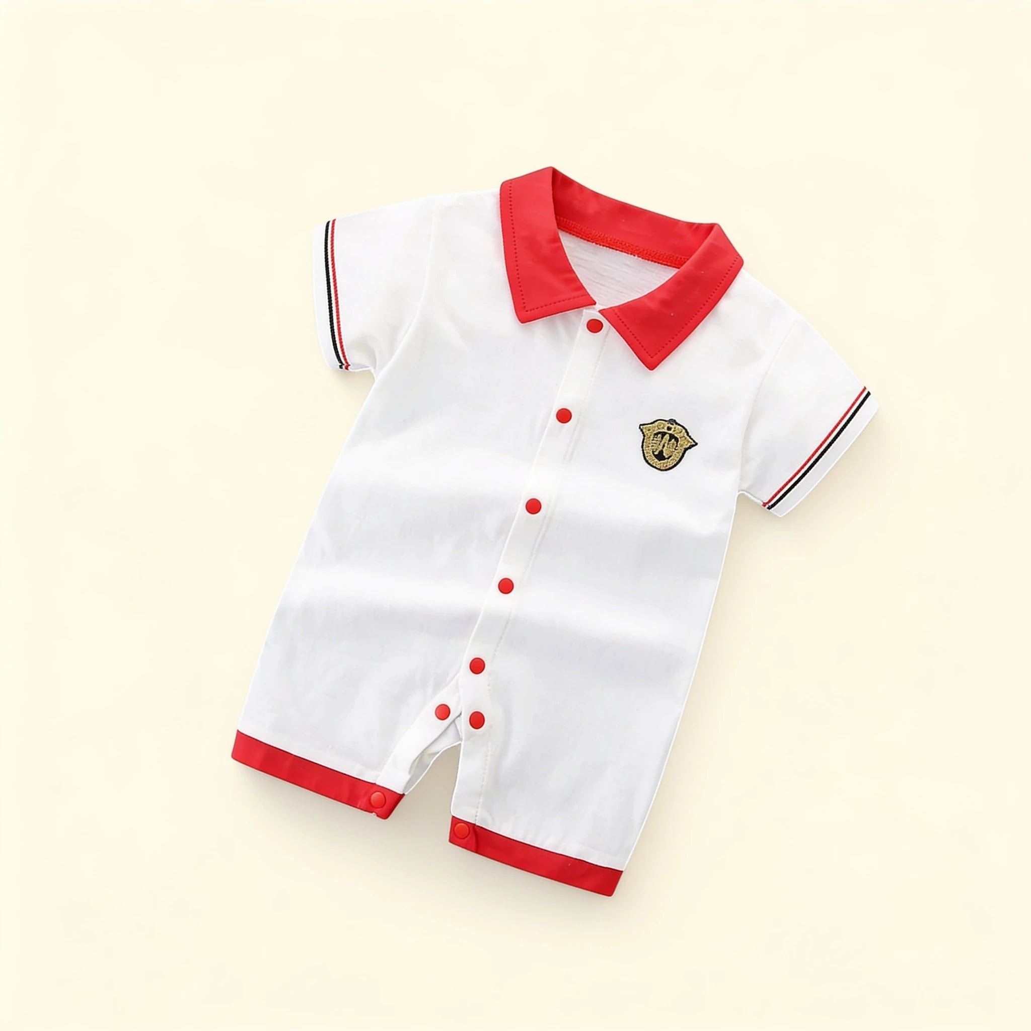 Combinaison Bebe Patron - Blanc - Flat