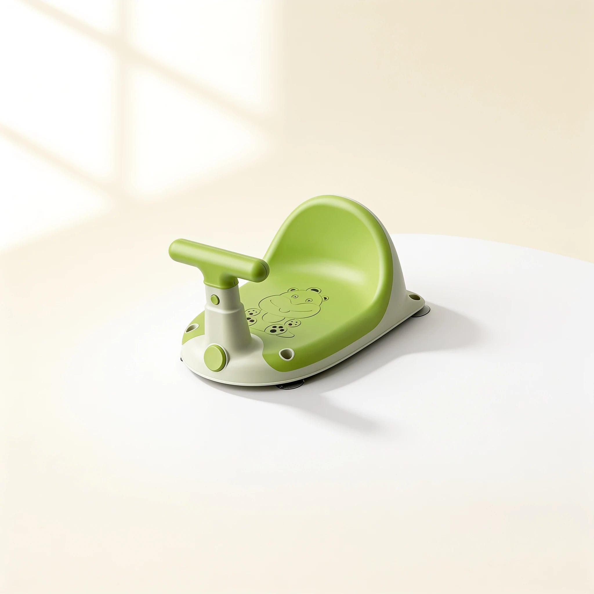 Transat de bain bébé enveloppant maintien total – coloris Vert