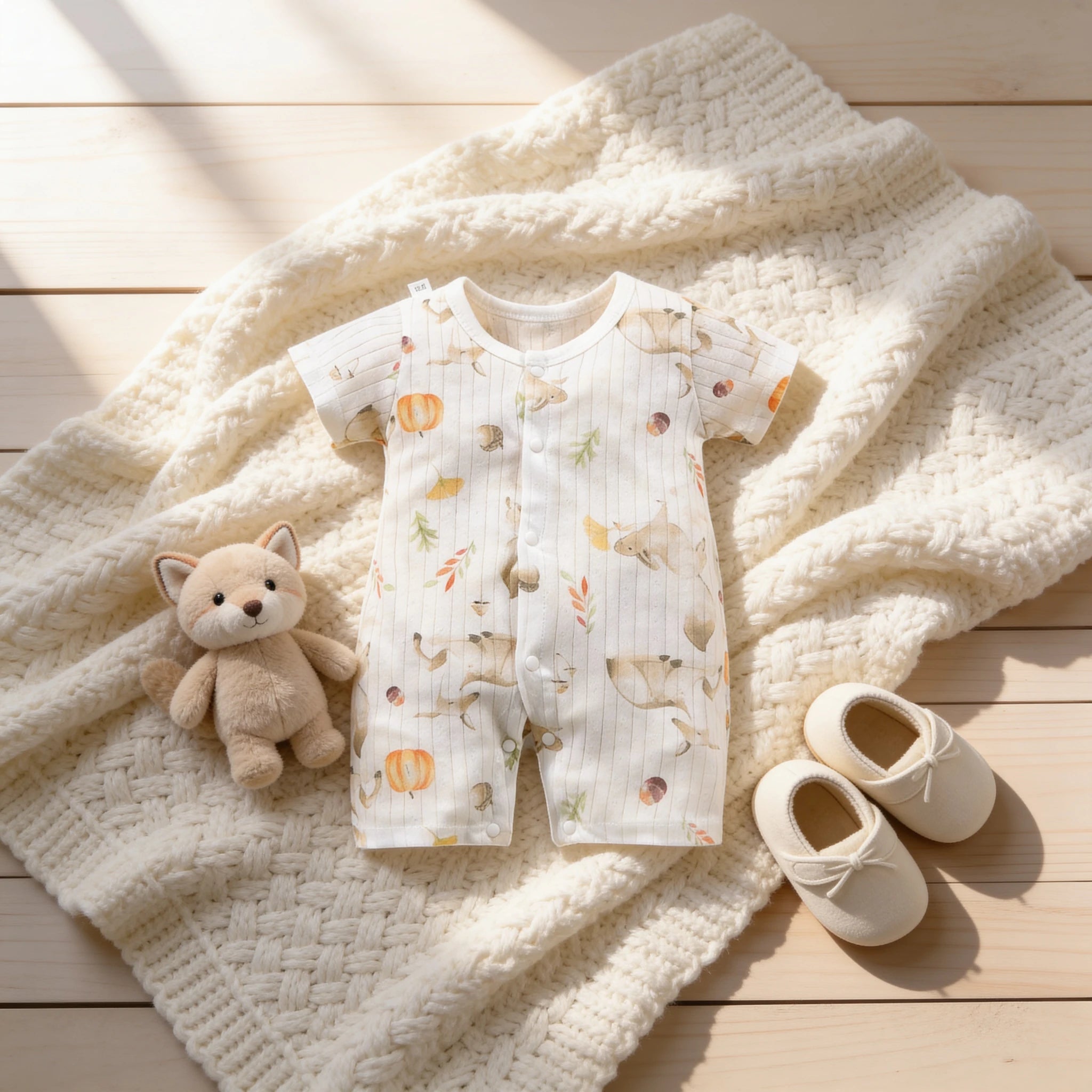 Combinaison Legere Bebe - Animaux - Cocon