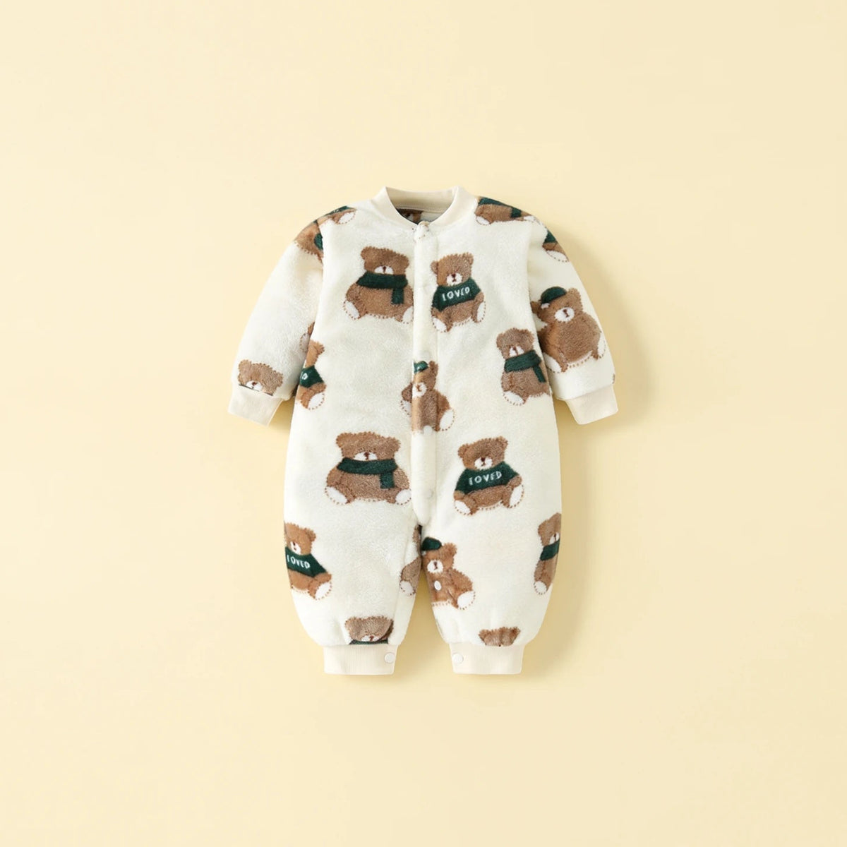 Combinaison Bébé Nounours, à plat