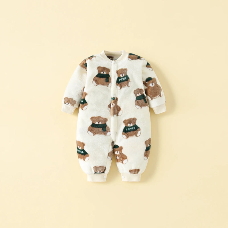 Combinaison Bébé Nounours, à plat
