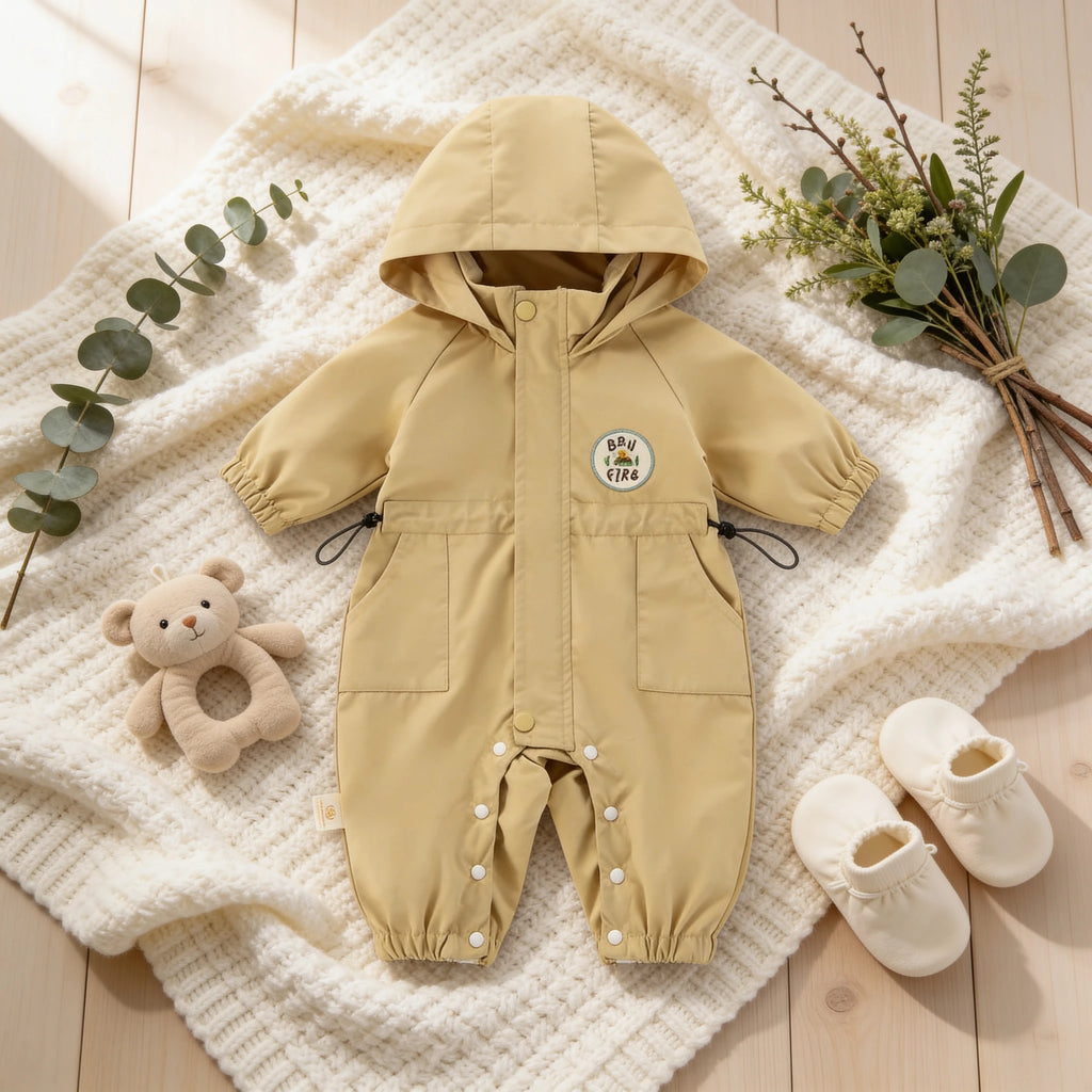 Combinaison Anti Pluie Bebe - Beige - Cocon