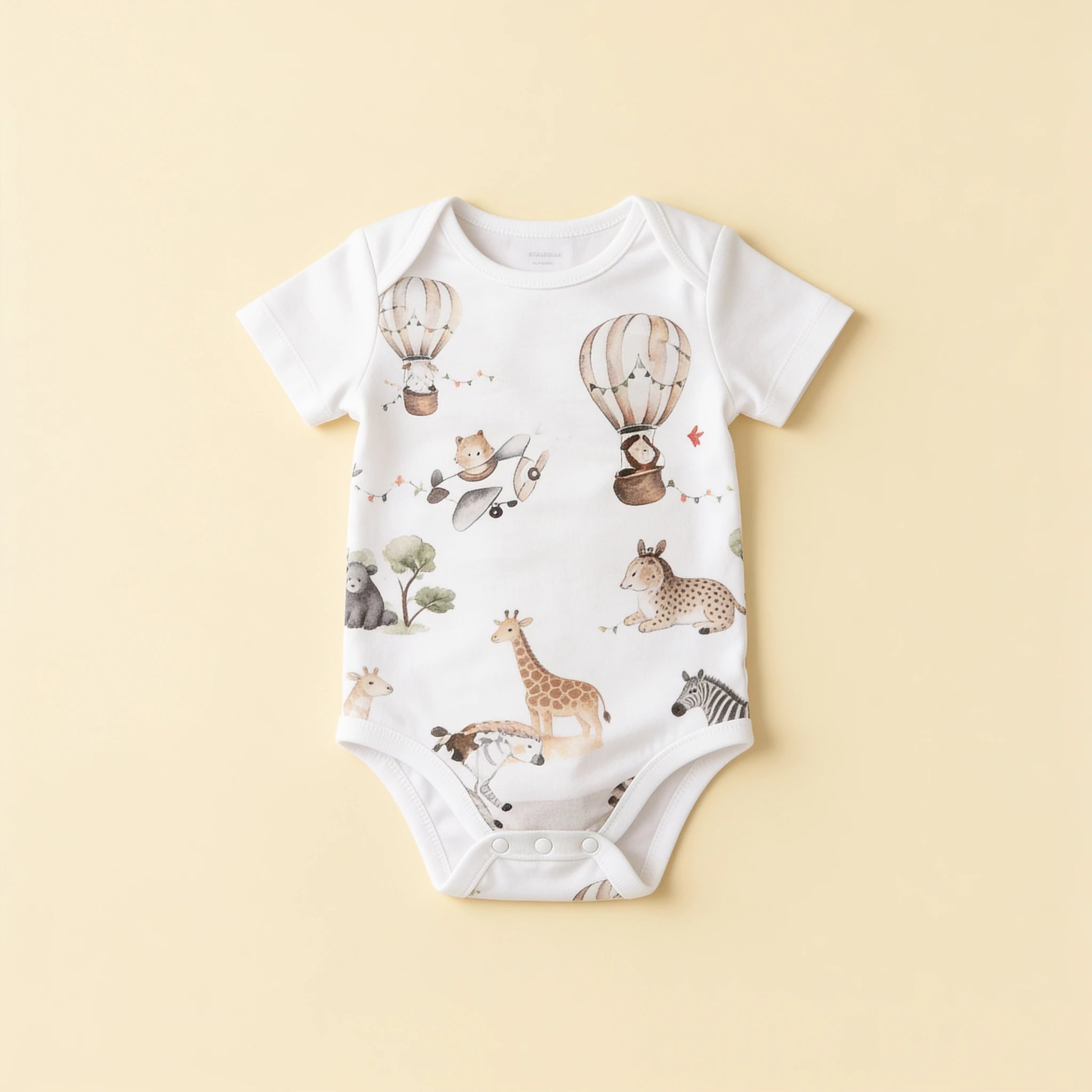 Combinaison Girafe Bebe - produit - Flat