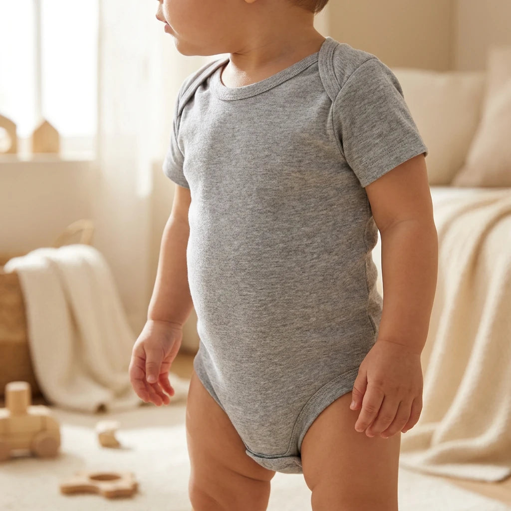 Combinaison Bebe Grise x3 - x3 - Porté