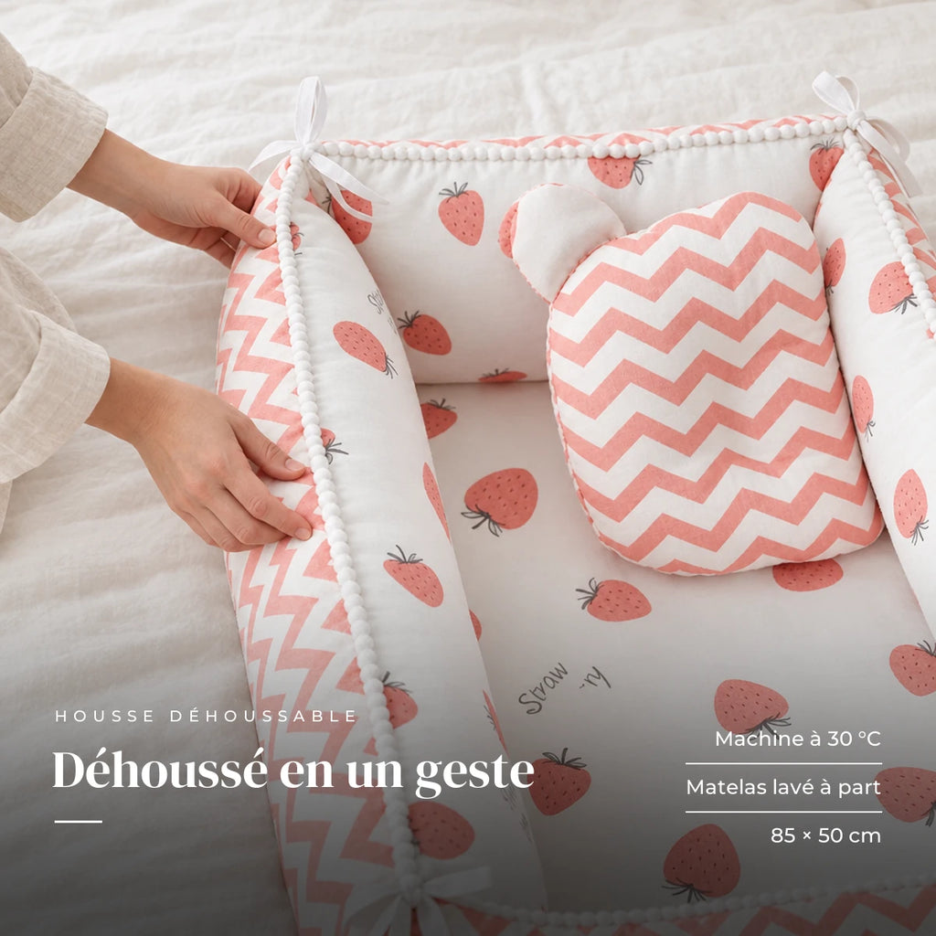 Un parent ajuste les bords : Réducteur de lit - Cozy