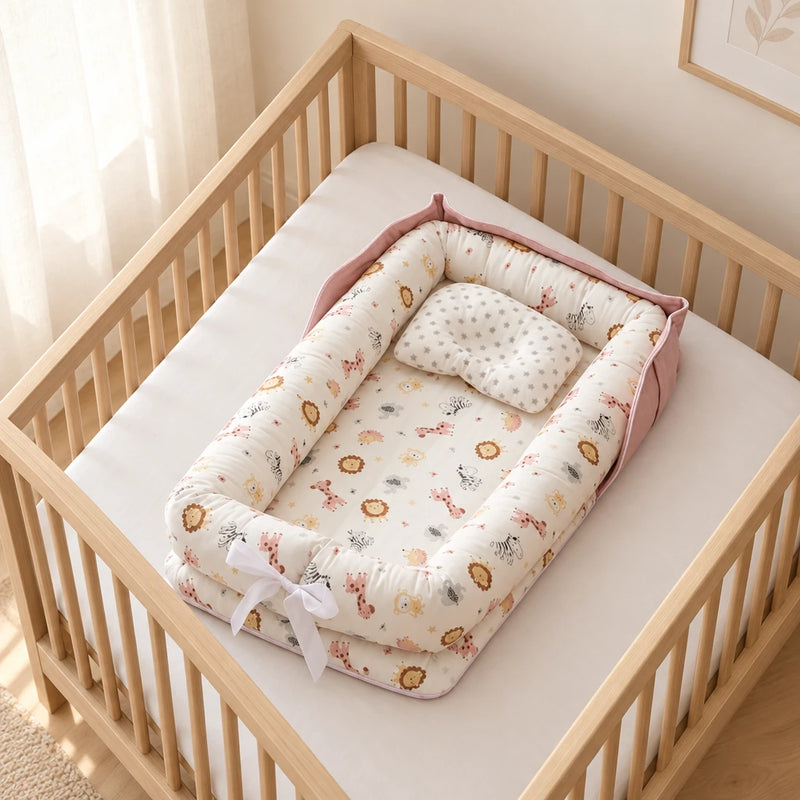 Réducteur de lit bébé fille ou garçon : Douceur Animale, 6 motifs