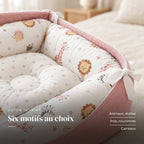 Gros plan sur le tissu et les finitions : Réducteur De Lit - Douceur Animale