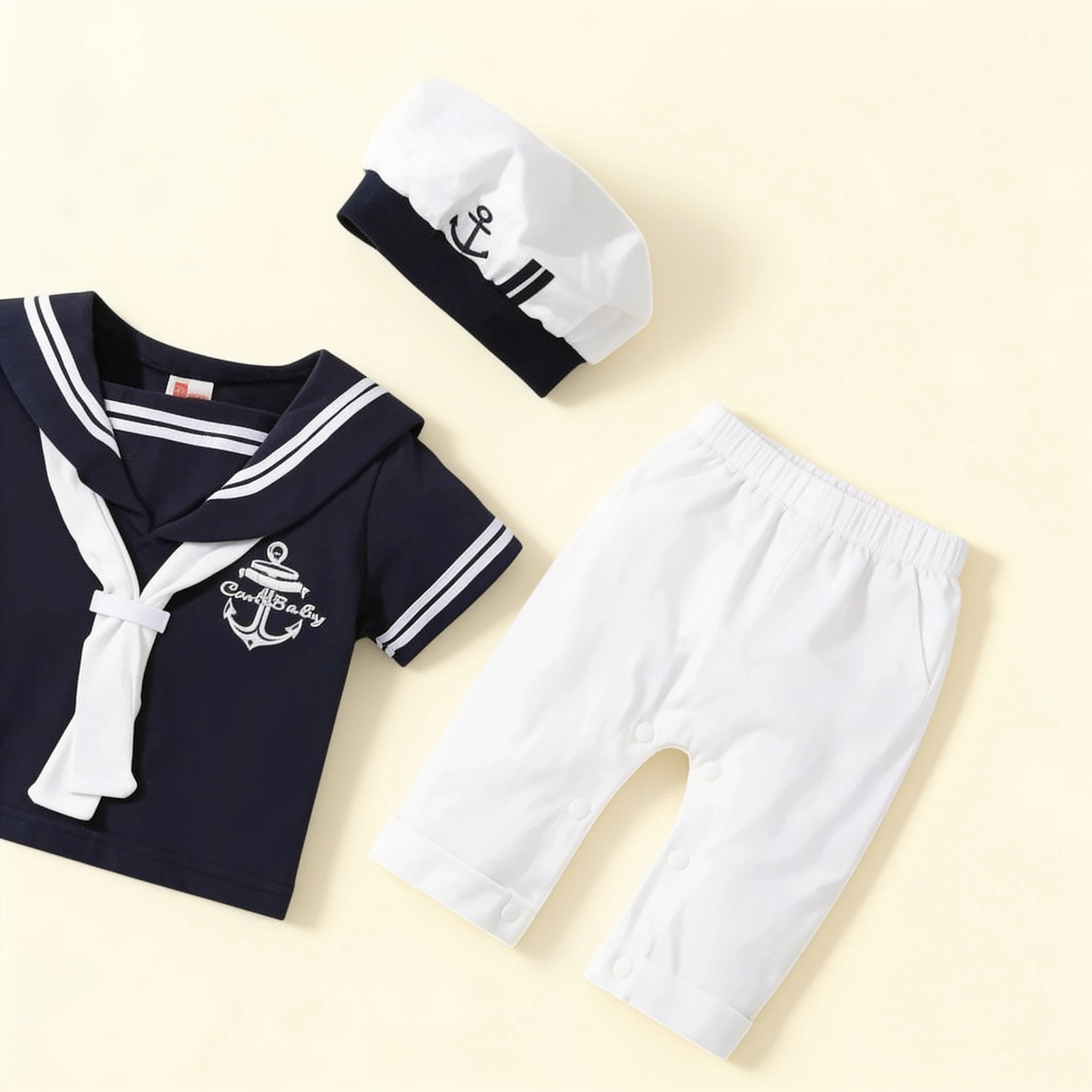 Combinaison Marin Bebe - Bleu Marine - Flat
