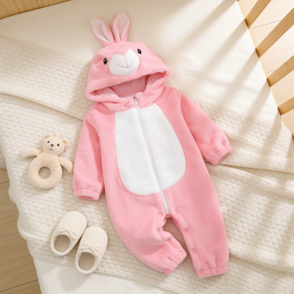 Combinaison Deguisement Bebe Lapin - Lapin Rose - Cocon