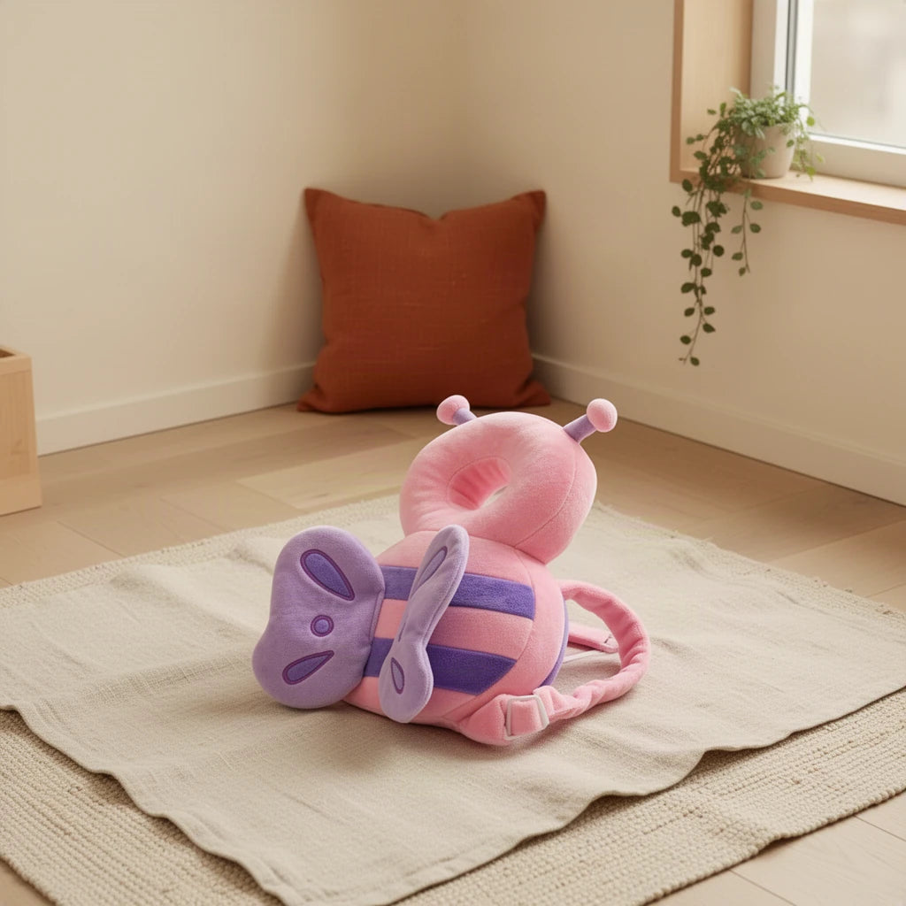 Sac à dos Protecteur Montessori Bébé dès 6 mois dans une chambre d’enfant Montessori