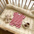 Combinaison Mariniere Bebe - Rouge - Cocon