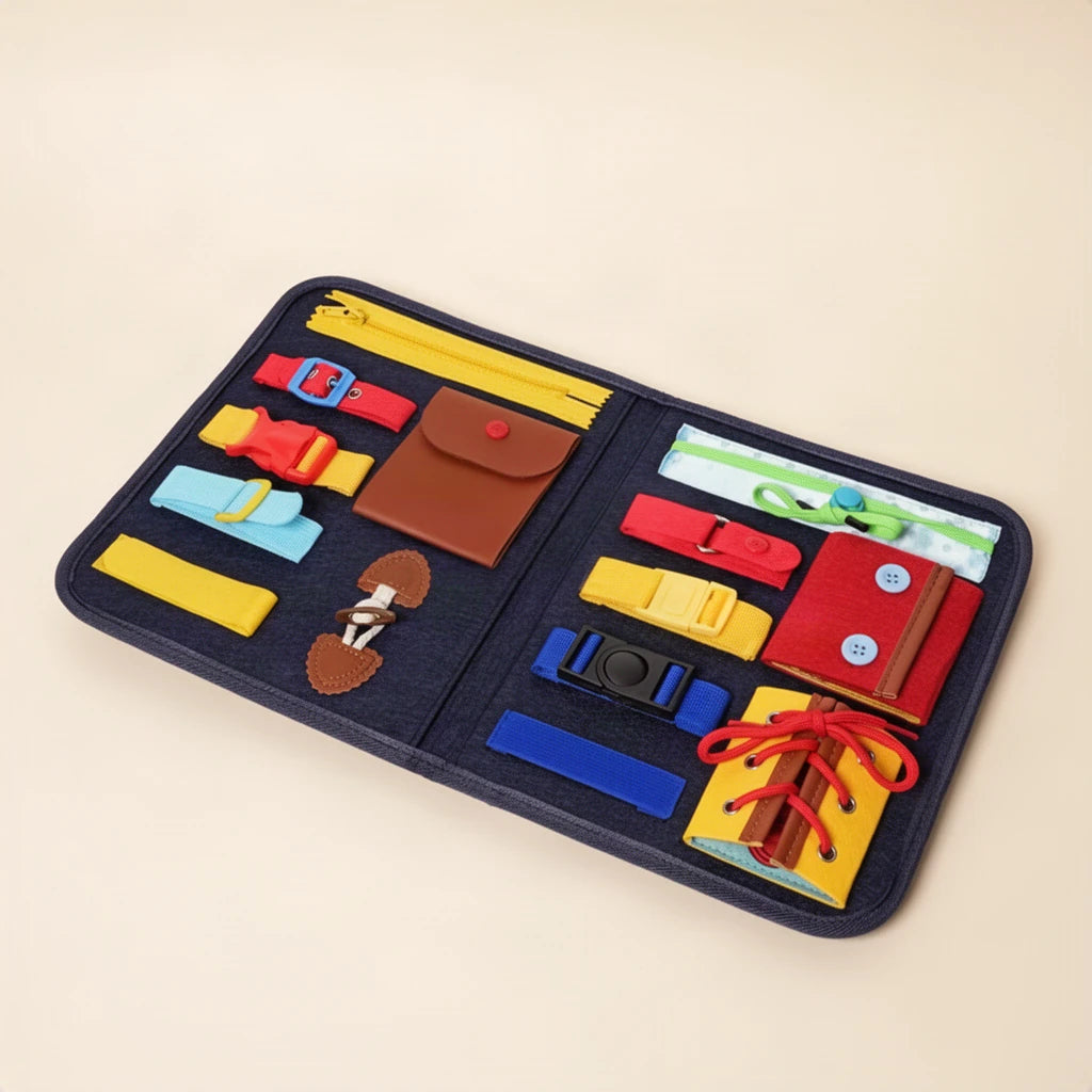 Tableau d'Activités Montessori sur fond clair