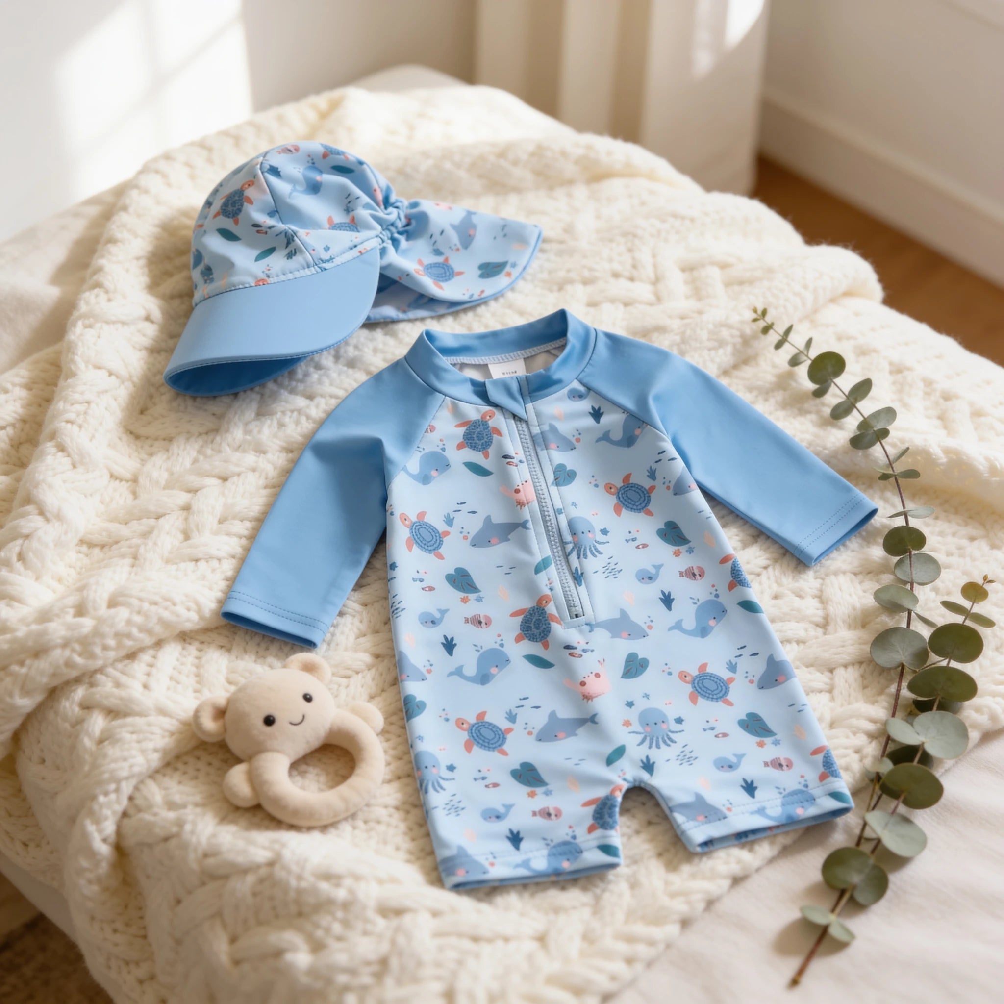 Combinaison Bebe Animaux Marins - produit - Cocon