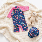 Combinaison Bebe Nageur Aqua - Poissons - Cocon