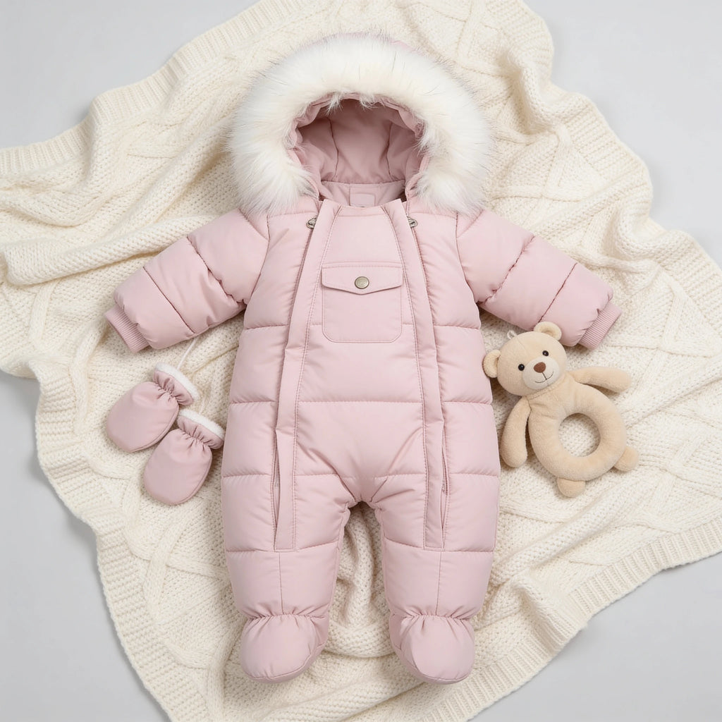 Combinaison Neige Bebe - Rose - Cocon