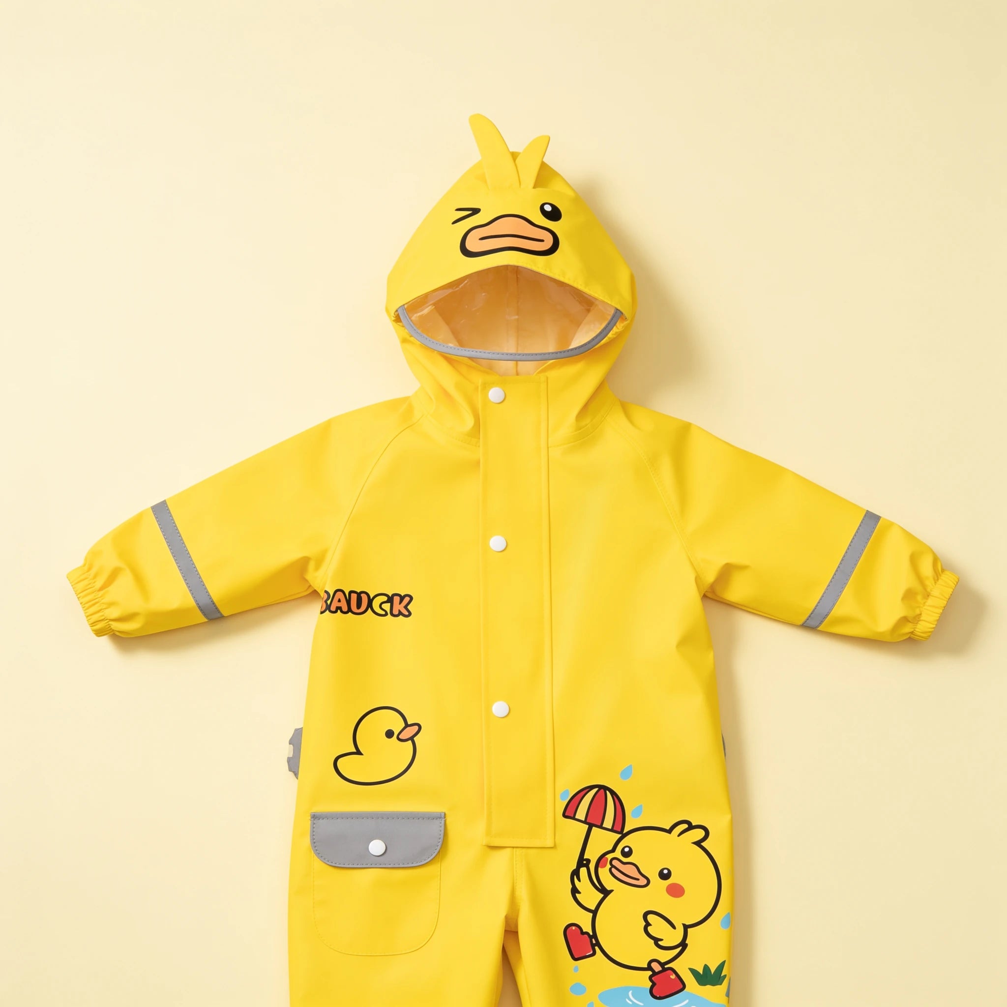 Combinaison Pluie Pour Bebe - Poussin - Flat